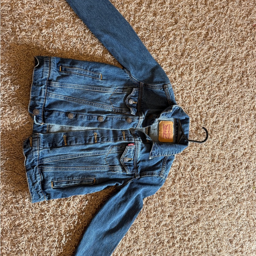 Levi's Kids Dark Blue Denim Jacket